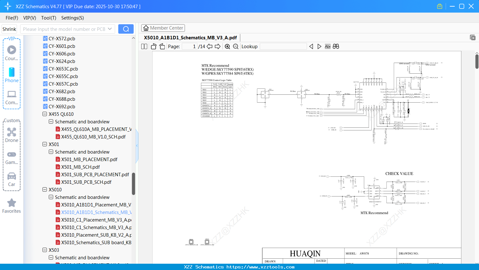 Infinix X5010_A1B1D1_Schematics_MB_V3_A